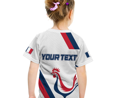 France Rugby 2023 Kid T Shirt Les Blues Roosters