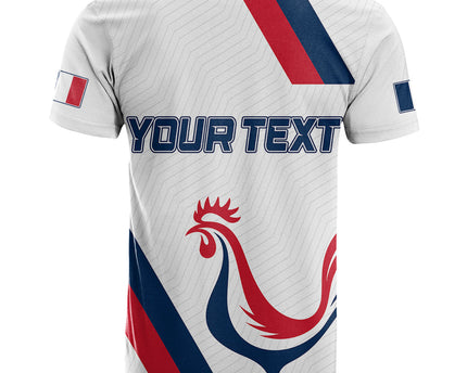 France Rugby 2023 T Shirt Les Blues Roosters