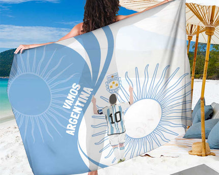 Argentina La Albiceleste Sarong Vamos Argentina