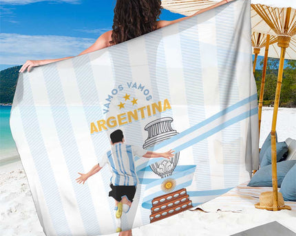 Argentina Campeones Sarong Vamos Vamos Albiceleste