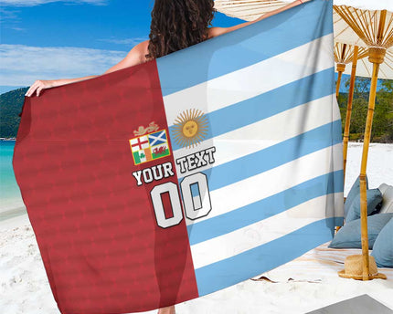 Custom British Lions-Argentina Sarong Sporty Style