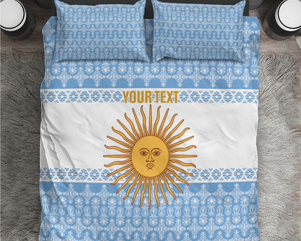 Argentina Rugby National Heritage Custom Bedding Set Gaucho Inspired