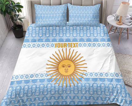 Argentina Rugby National Heritage Custom Bedding Set Gaucho Inspired