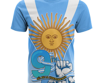 Custom Soccer Argentina T Shirt
