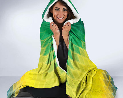 Brazil Football 2026 Hooded Blanket Canarinho Mascot Bate no Peito