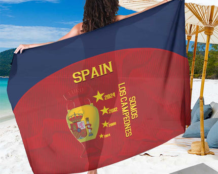 Spain Football Sarong 4th We Are The Champions