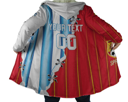 Custom Argentina Spain Football 2026 Cloak La Albiceleste La Roja Together