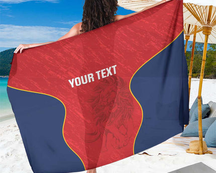 Custom Spain Rugby Sarong Go Champions Lions