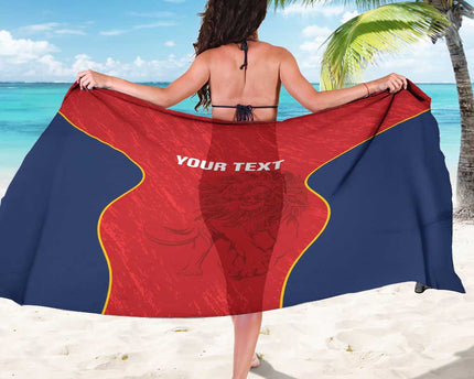Custom Spain Rugby Sarong Go Champions Lions