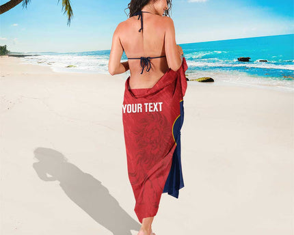 Custom Spain Rugby Sarong Go Champions Lions
