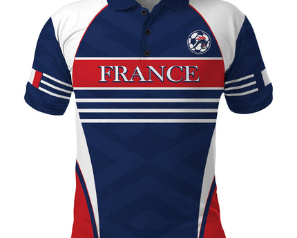 Custom France Football Polo Shirt Summer 2024 Les Bleues