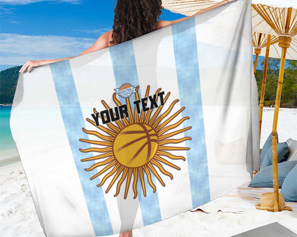 Custom Argentina Basketball Sarong Go El Alma Argentina