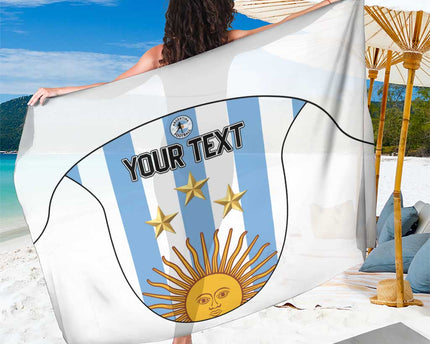 Custom Argentina Football Sarong Vamos Vamos Argentina