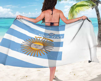 Argentina Rugby Custom Sarong Go Los Pumas