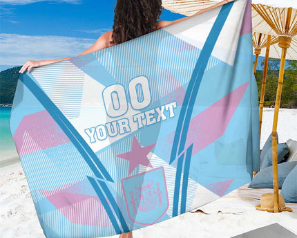 Custom Spain Football Sarong Simple Style