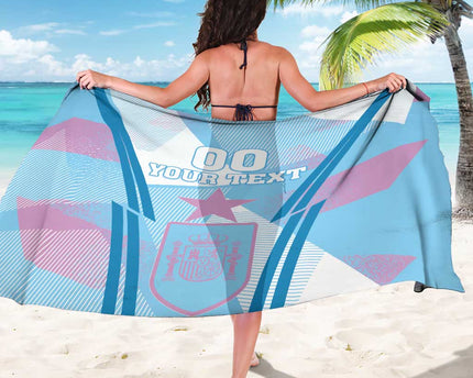 Custom Spain Football Sarong Simple Style