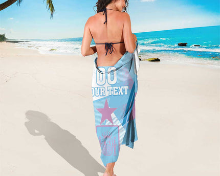 Custom Spain Football Sarong Simple Style