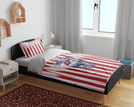 Paraguay Football Mundial 2026 Bedding Set Lion Vencer O Morir Supporter