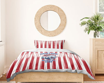 Paraguay Football Mundial 2026 Bedding Set Lion Vencer O Morir Supporter
