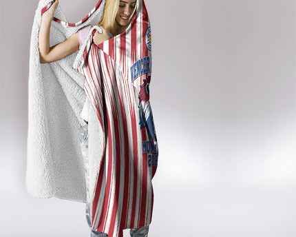 Paraguay Football Mundial 2026 Hooded Blanket Lion Vencer O Morir Supporter
