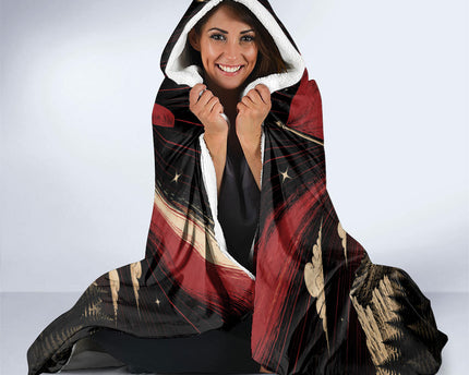 Switzerland National Day Hooded Blanket Helvetia Alps Heritage Pride