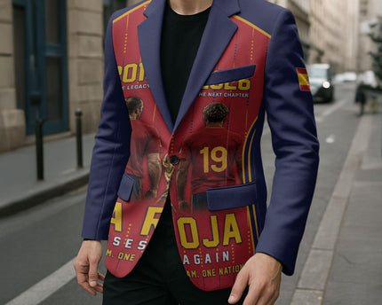 Custom Spain La Roja Football Blazer 2010 Legacy 2026 Next Chapter