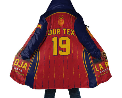 Custom Spain La Roja Football Cloak 2010 Legacy 2026 Next Chapter