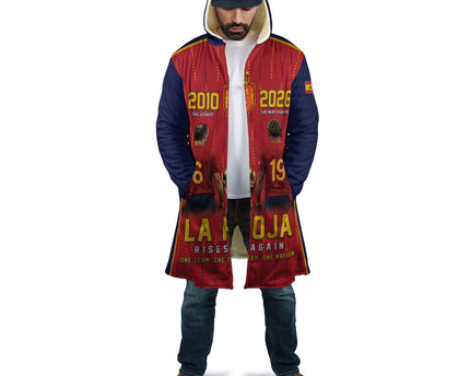 Custom Spain La Roja Football Cloak 2010 Legacy 2026 Next Chapter