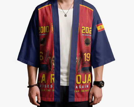 Custom Spain La Roja Football Kimono 2010 Legacy 2026 Next Chapter