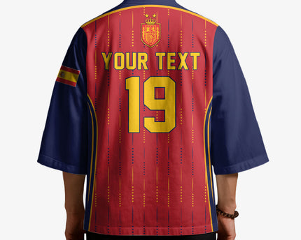 Custom Spain La Roja Football Kimono 2010 Legacy 2026 Next Chapter