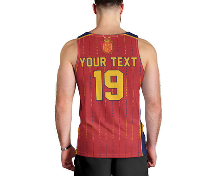 Custom Spain La Roja Football Men Tank Top 2010 Legacy 2026 Next Chapter