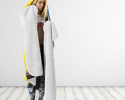 World Football 2026 Sweden Hooded Blanket Go Blagult Viking Glory