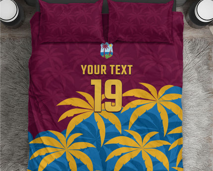 Custom West Indies Cricket Bedding Set The Maroons Calypso Heritage