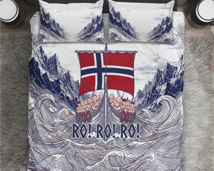 Norway Football Bedding Set Ro Ro Ro Viking Glory