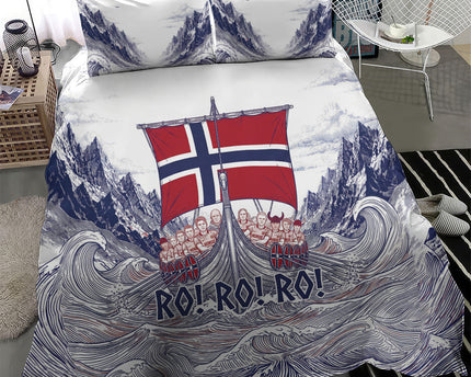 Norway Football Bedding Set Ro Ro Ro Viking Glory