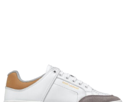 Men's Saint Laurent Low Top White Sneakers