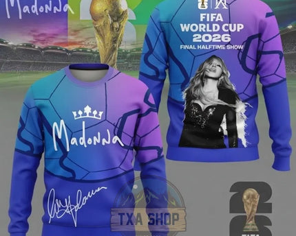 Madonna Mariah Carey FIFA World Cup 2026 Halftime Show T-Shirt