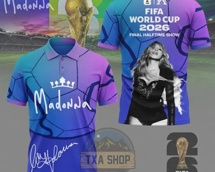 Madonna Mariah Carey FIFA World Cup 2026 Halftime Show T-Shirt