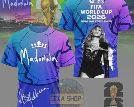 Madonna Mariah Carey FIFA World Cup 2026 Halftime Show T-Shirt