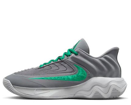 Men's Nike Giannis Immortality 4 Smoke Grey Stadium Green Shoes
