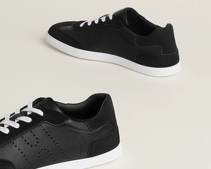 Men's Hermès Match Black Sneakers