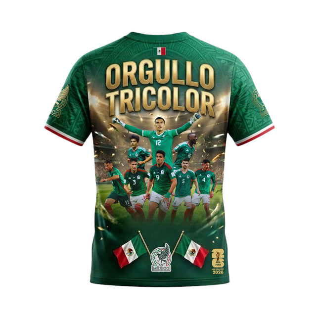 ¡Vamos México! Football Team 2026 Squad Victory Graphic Fan Jersey