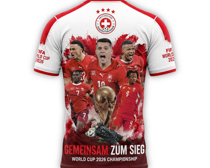 Switzerland World Cup 2026 Gemeinsam Zum Sieg Jersey