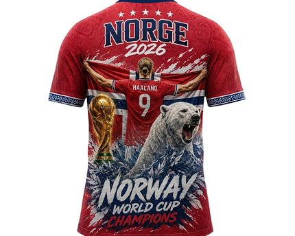 Norway Football Jersey 2026 Ultimate World Cup Champions Gear