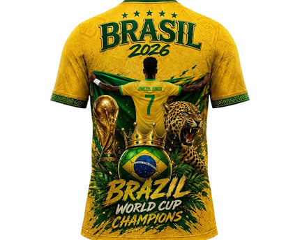 Limited Edition Brazil World Cup 2026 Fan Jersey - Support The Seleção!