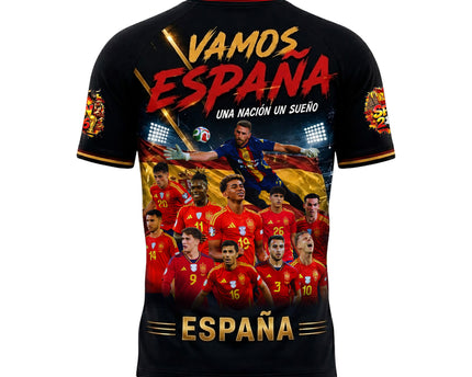 Spain World Cup 2026 Soccer Jersey - Vamos España 3D Jersey