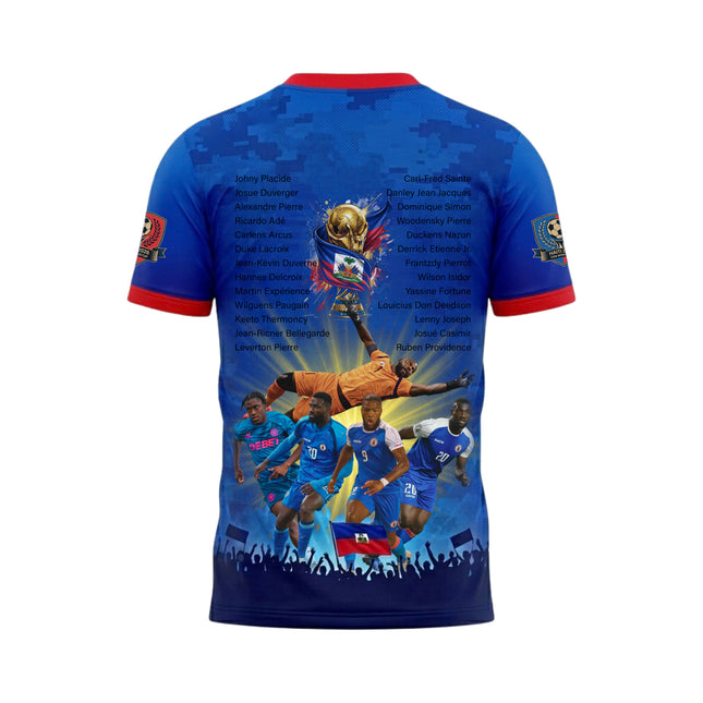 Haiti Football Team World Cup 2026 Champions All-Over Print Jersey