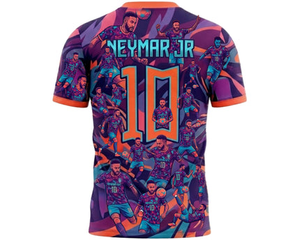 Neymar #10 Brazil Soccer Fan Jersey – Football Legend Tribute Tee