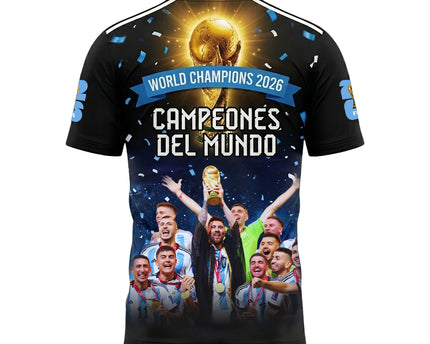 Back-To-Back World Kings Argentina World Cup 2026 Jersey
