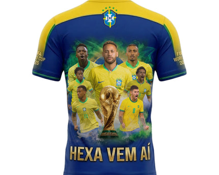 Brazil Football Jersey 2026 - Ultimate "Hexa Vem Aí" Fan Gear Jersey